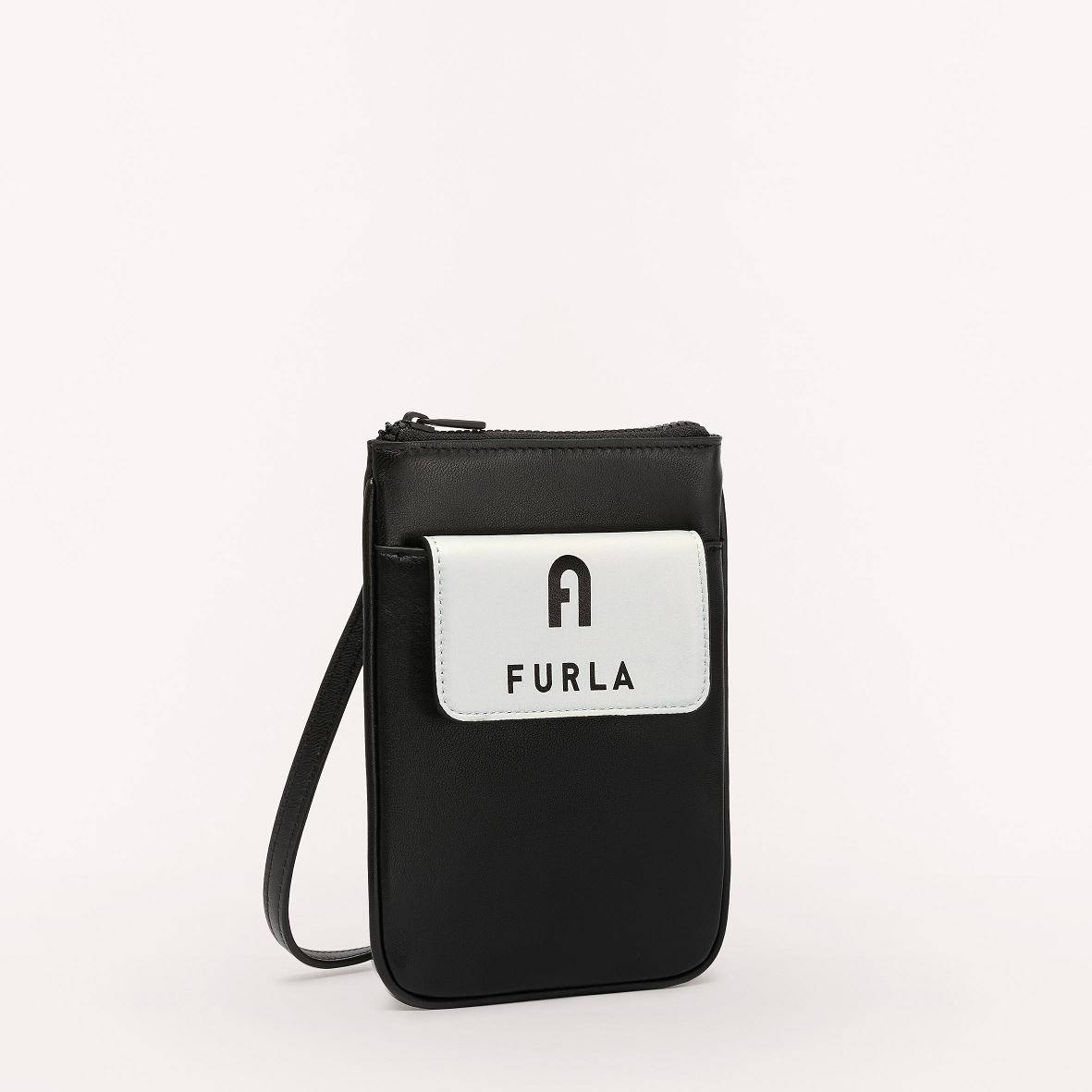 Furla Iris Väskor Dam Svarta Vita Rea QKP142376